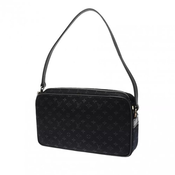 LOUIS VUITTON Monogram satin Noir M92275 shoulder bag 800000127335000 - Picture 8 of 12